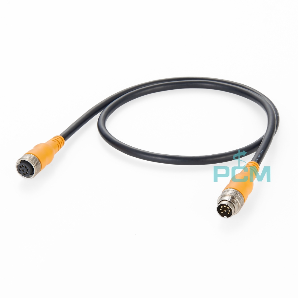 Encoder Cable DIN 8-PIN Male to Female M16 Connector